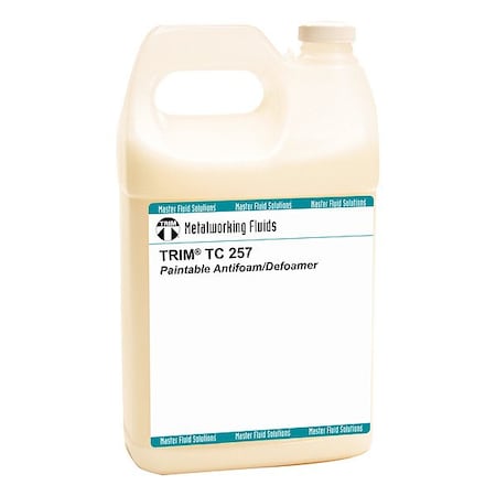 Trim Cutting Fluid, TRIM TC 257, 1 gal, Jug, White TC257-1G