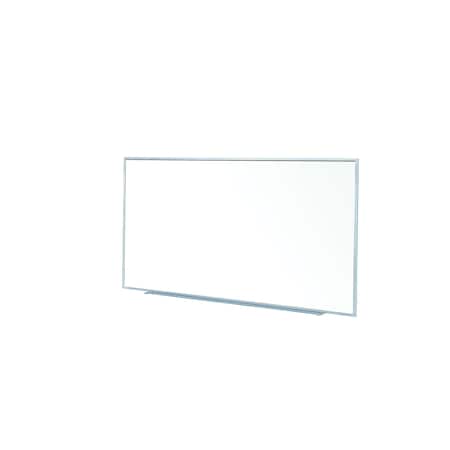 Ghent Proma Magnetic Porcelain Whiteboard, Aluminum Frame, 5'H x 10'W M1P-510-4