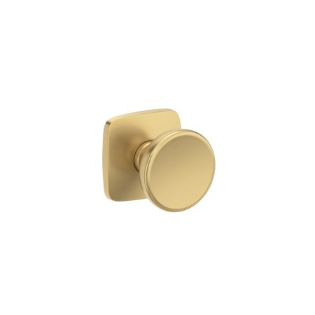 Baldwin Residential Door Knobs Full Dummy Reversible Lifetime Satin Brass FDSOLSFR044