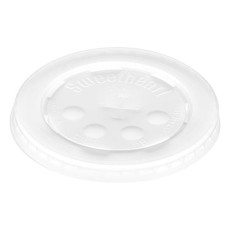 Solo Clear Identification Straw Slot Lid L16BL-0100