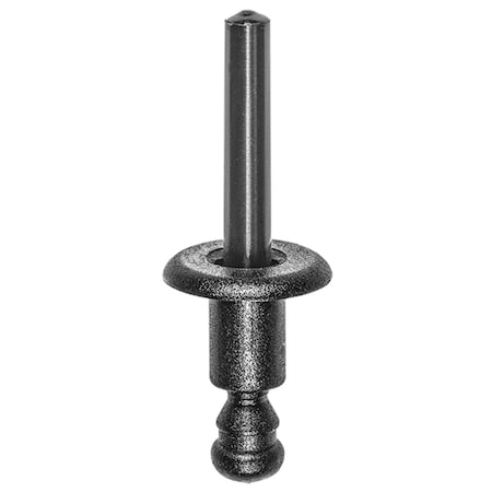 Auveco BMW Black Nylon Rivet, 25PK 21844