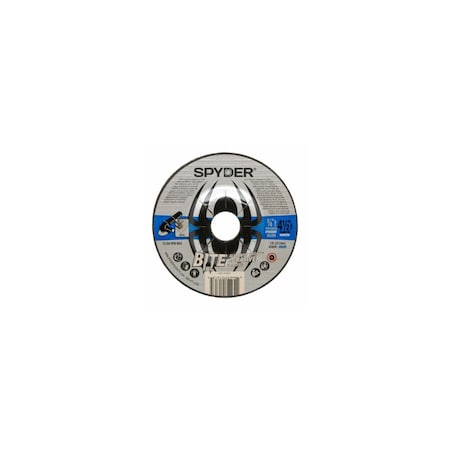 Sm Products Metal Grinding Wheel, Type 27, 7/8 In. Arbor, 4-1/2 In. 21126