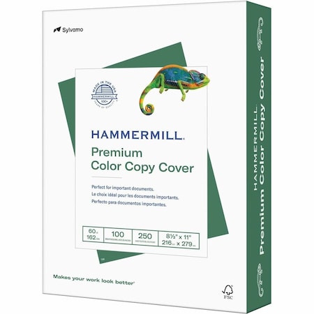 Hammermill Paper for Color 85x11 Inkjet, Laser Printable Multipurpose Card Stock White, White, 250PK HAM122549