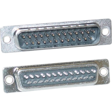 Cable Wholesale DB25 Male D-Sub Connector, Solder Type 3530-01025