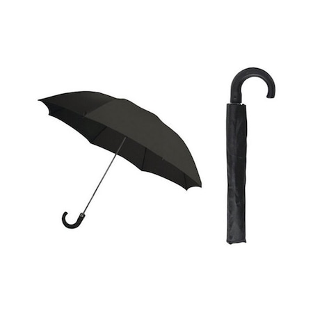Rainbrella 48134 42 in. Nylon Umbrella in Black 9304270