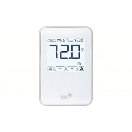 Johnson Controls Network Sensor, Pir, White, Logo NSB8MHN240-0