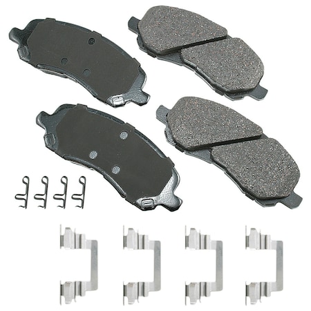 Akebono Proact Disk Pad, Act866A ACT866A