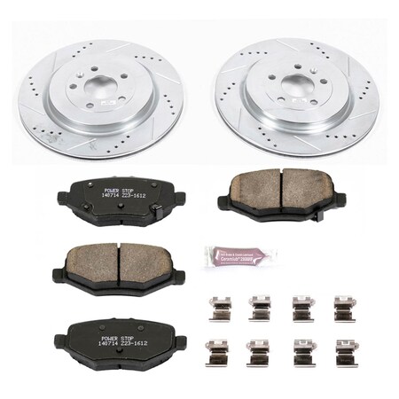 Powerstop REAR 1 CLICK BRAKE KIT K6376