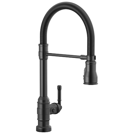 Delta Broderick Touch2O Technology Kitchen Faucet with Touchless Technology 9690TL-BL-DST