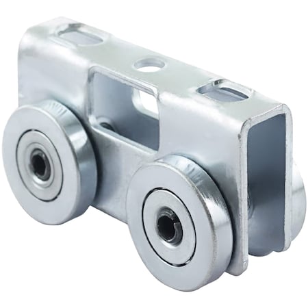 Newhouse Electric 1-5/8 in. Light-Duty Steel 4-Wheel Trolley Assembly for 1-5/8 in. Strut Channel 4WLDT-158