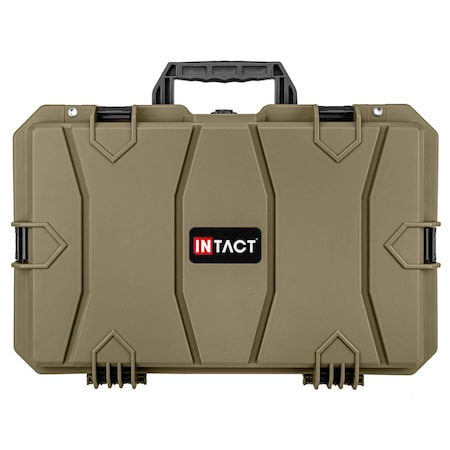 Eylar Intact 21.6in Stacker Series Standard Hard Gear Case with Foam Green NG00012-GRN