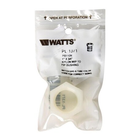 Anderson CBRB1034BG1 1 dia. x 0.75 in. MPT to FPT Nylon Hex Bushing 3063815