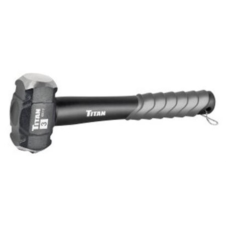 Titan 3 Lb. Cross Pattern Drilling Hammer, 1EA 63013