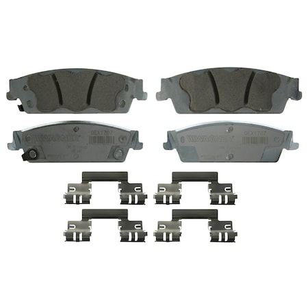 Wagner Brake OEX Rear Disc Brake Pad Set Premium Ceramic, OEX1707