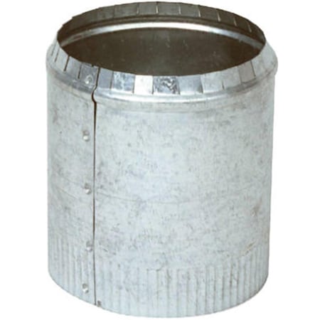 Imperial Mfg Imperial Manufacturing GV0846 8 in. Galvanized Crimped Round Top Collar 868679