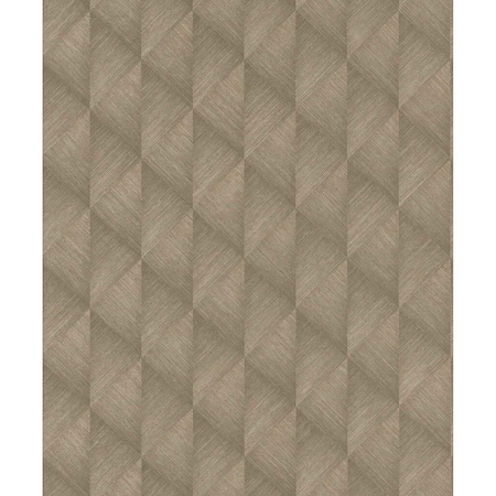 Advantage Miro Brown Geo Wallpaper 2980-687934