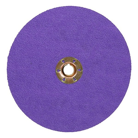 3M Cubitron Fiber Disc, Ceramic, 7 in Dia., PK25 7100349582