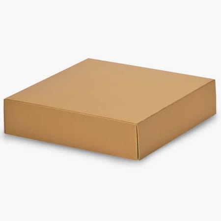 Nashville Wraps Metallic Gold Box Lid, 6x6x1.5, 25PK GBL06GO