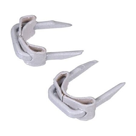 Hillman Insulated Staples, 5 ga, 1/2 in Leg L, Steel 122651