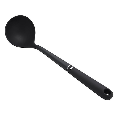 Good Grips Non-Stick Ladle, 13 in OAL, Nylon, Black 1190800