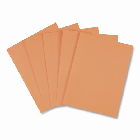 Staples Brights Multipurpose Color Paper, 20 lb Bond Weight, 8.5 x 11, Orange, 2500PK 25208A