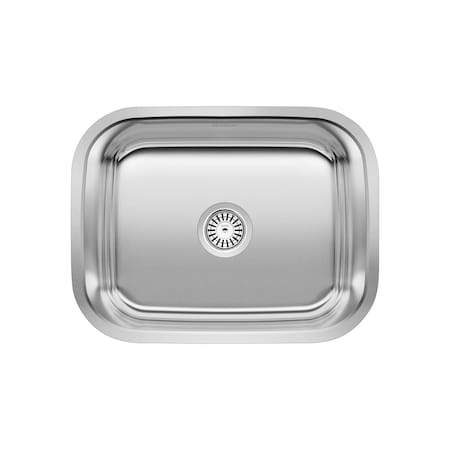 Blanco Stellar 23in Single Bowl Undermount Stainless Steel Laundry Sink 441398