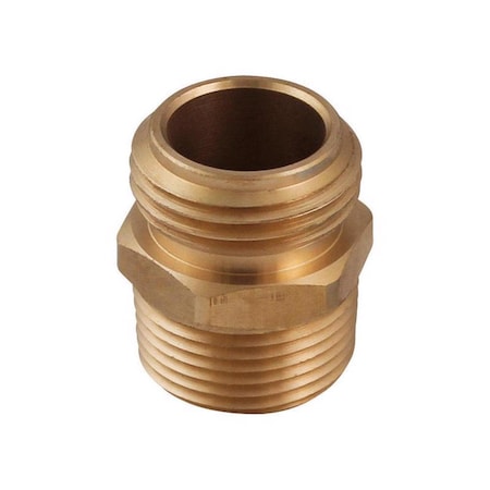Plumb Pak Brass 3/4 x 3/4 in. D X 1/2 in. D Hose Adapter PP850-61