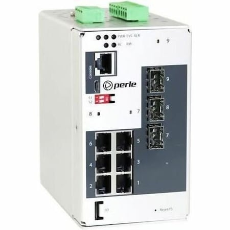 Perle Systems Perle IDS-509-3SFP-XT - Industrial Managed Ethernet Switch 07013400