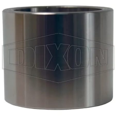 Dixon Convoluted Crimp Collar, 1-1/2 in Nominal, 304 Stainless Steel SSC-T24-1