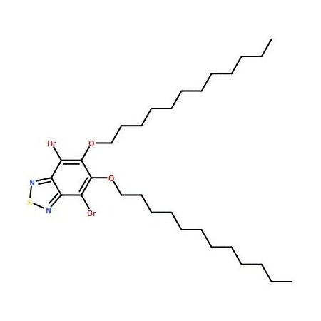 Ak Scientific 4, 7-Dibromo-5, 6-bis(dodecyloxy)-2, 1, 3-benzothiadiazole (1g), CAS 1313876-00-4 6363AL-1g