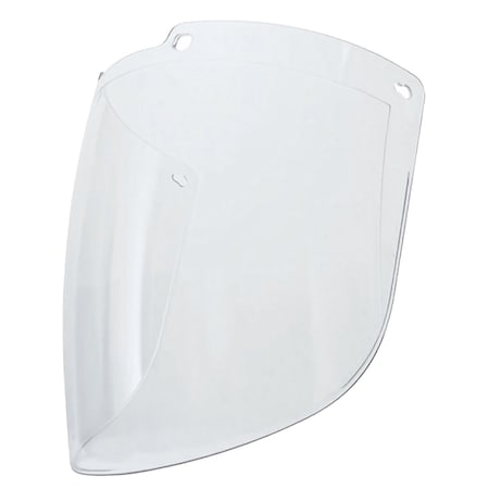 Uvex Clear Polycarbonate Face Shield with Anti-Fog and Hard Coating for Turboshield System S9555