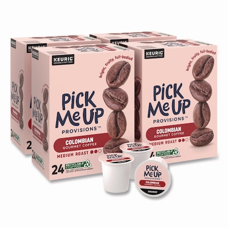 Pick Me Up Provisions Colombian Coffee K-Cups, 96PK 52969CT