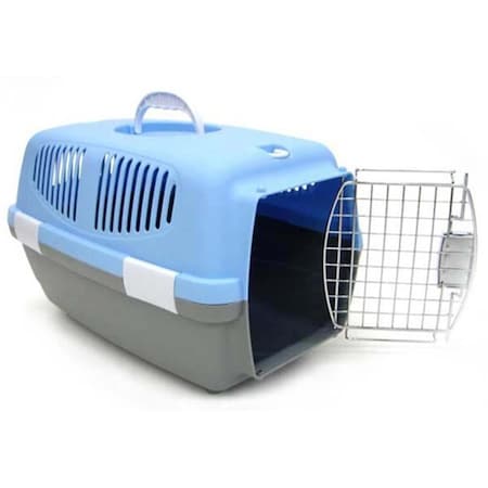 Peticare Small Plastic Carrier in Blue PE2690760