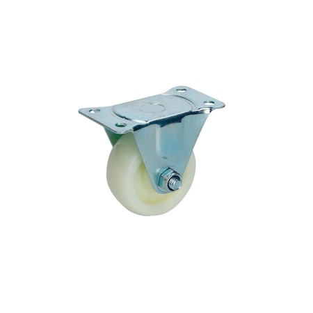 Surtek White Polyurethane Fixed Caster 3in RN7F
