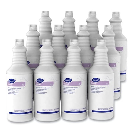 Diversey Emerel Multi-Surface Creme Cleanser, Fresh Scent, 32 oz Bottle, PK12 94995295