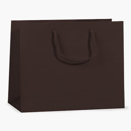 Nashville Wraps Chocolate Matte Gift Bags, Vogue 16x6x12, 100PK MTVBCH
