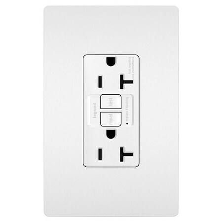 Legrand PLUGTAIL, 20 A, 125V AC, White, Plastic PT2097TRW