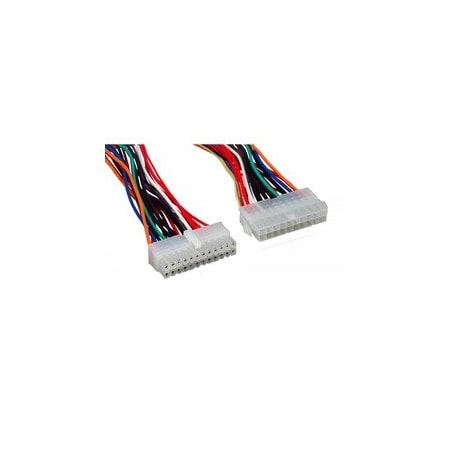 Cable Wholesale ATX 20-pin to 24 pin Computer Power Adapter, 20-pin Power supply to 24-pin Motherboard, 6 inch 11W3-07206