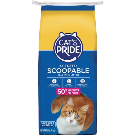 Cats Pride 10 Lb. Scented Scoopable Cat Litter C01909