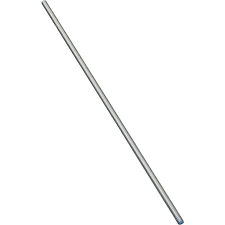 Hillman Steelworks 1/4'' x 1 Ft. Steel Threaded Rod 11007