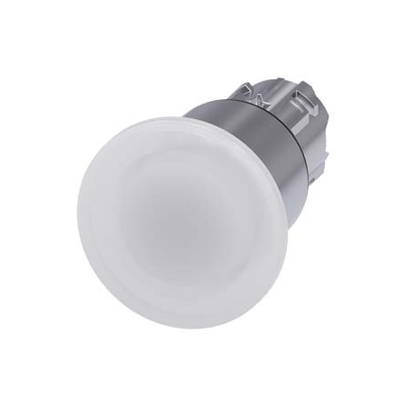 Siemens Illuminated mushroom pushbutton 22 mm 3SU1051-1ED60-0AA0-ZY15