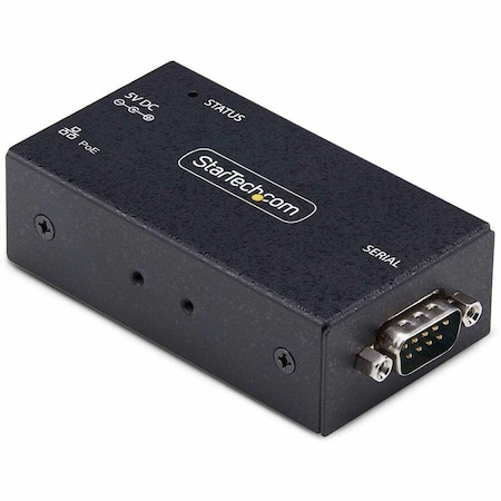 Startech.Com 1-PORT SERIAL TO ETHERNET ADAPTER, 802.3AF POE IP SERIAL DEVICE SERVER FOR REMOT I13P-SERIAL-ETHERNET