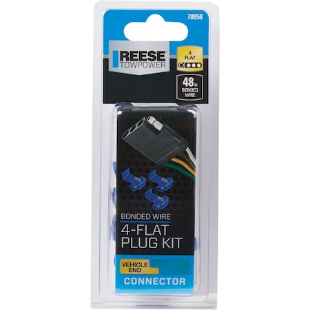 Hopkins Towing Solutions 4-Flat 48'' Vehicle Side Connector 48025