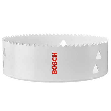 Bosch Hole Saws, 6" dia., Bi-Metal, 1/4" Shank HBT600