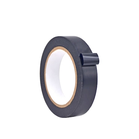 Wod Tape PVC, Black, 1.25 inch (31.7mm) W., 6 mil Thickness, 38 PK WOD VTC366-01250-38-36-BLA