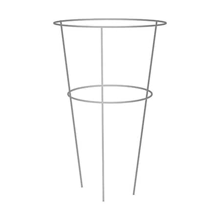 Glamos Wire Peony Support, 30 in L, 18 in W, Galvanized 706009
