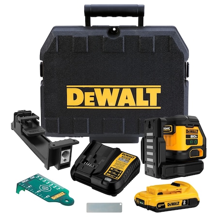 Dewalt COMPACT 20V LASERS Crossline DCLE34021D1