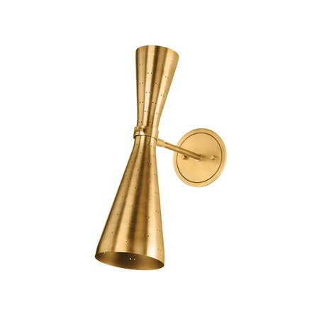 Hudson Valley Lighting Allanton Wall Sconce in Aged Brass 8122-AGB