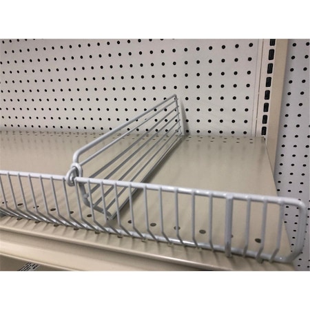 Mobiliario Wire Binning Shelving Unit; Gray MO2738891
