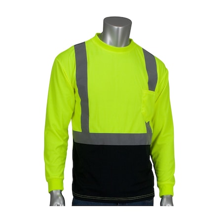 Pip Long Sleeve Shirt, Lay Flat, Hi-Vis Yellow 312-1350B